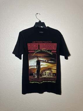 Justin Timberlake Forget Tomorrow World Tour 2024 Concert T-Shirt. Size Small